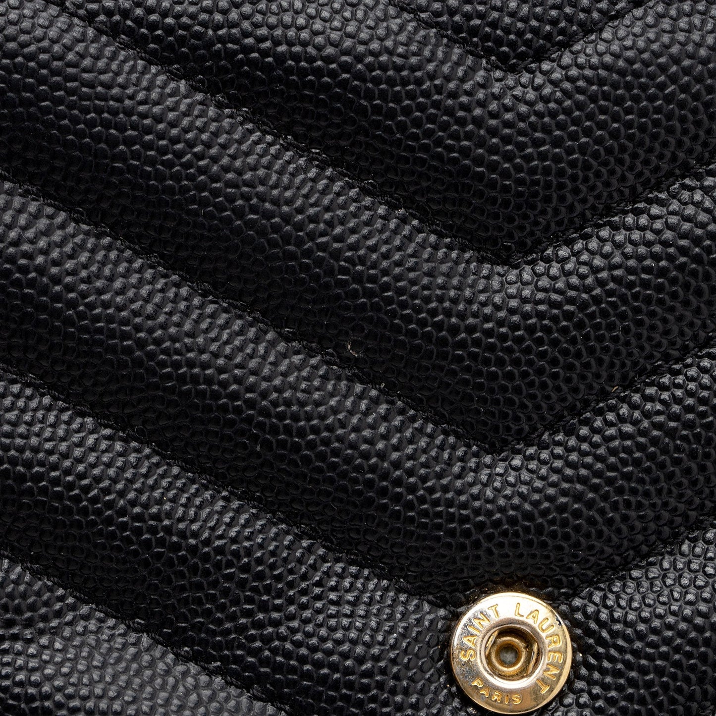 Saint Laurent Matelasse Grain de Poudre Monogram Envelope Chain Wallet zpgjlD