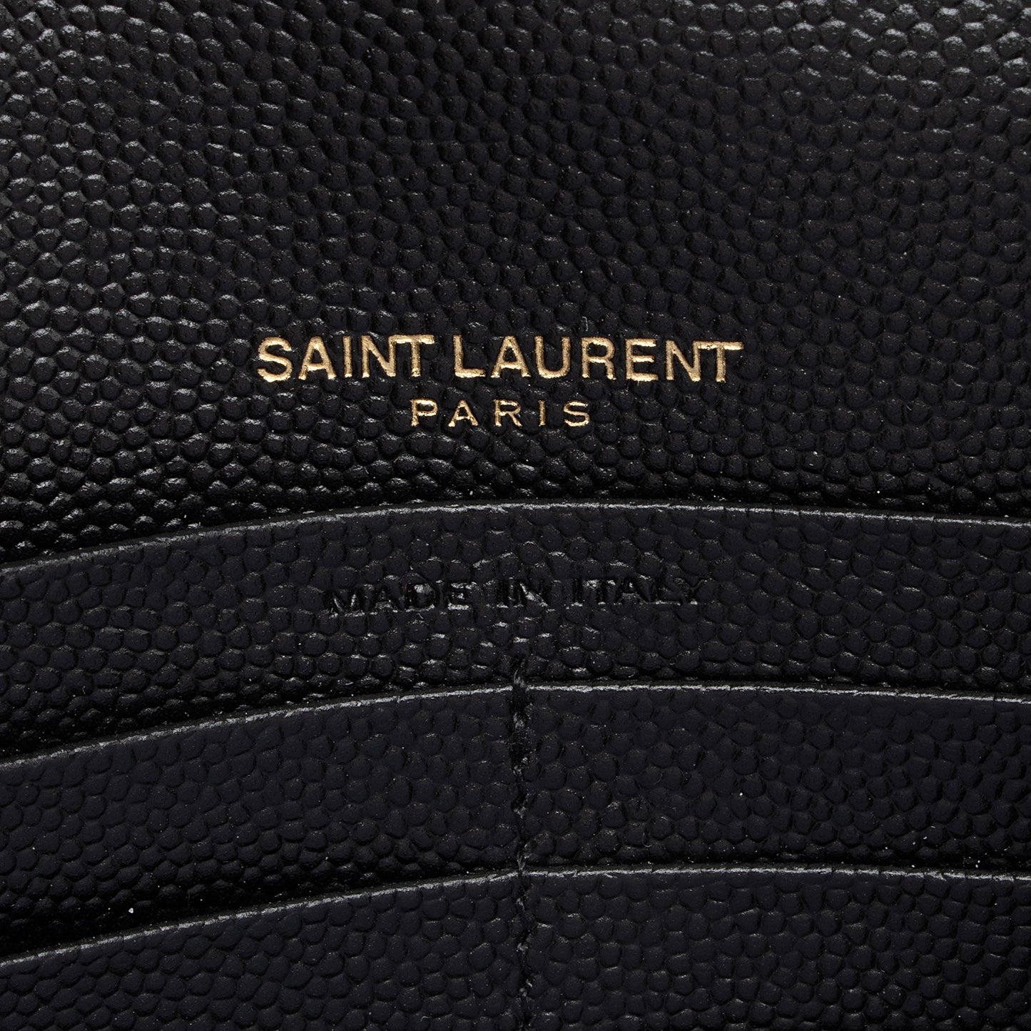 Saint Laurent Matelasse Grain de Poudre Monogram Envelope Chain Wallet EIiwQw