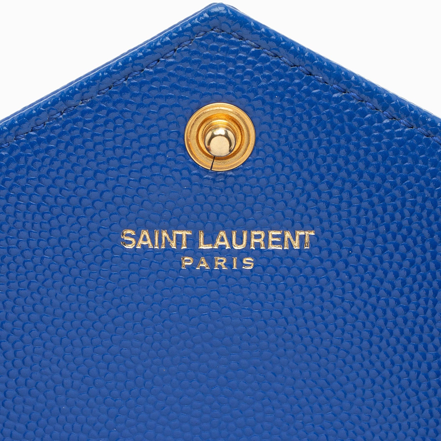 Saint Laurent Matelasse Grain de Poudre Monogram Envelope Chain Wallet 848BeC