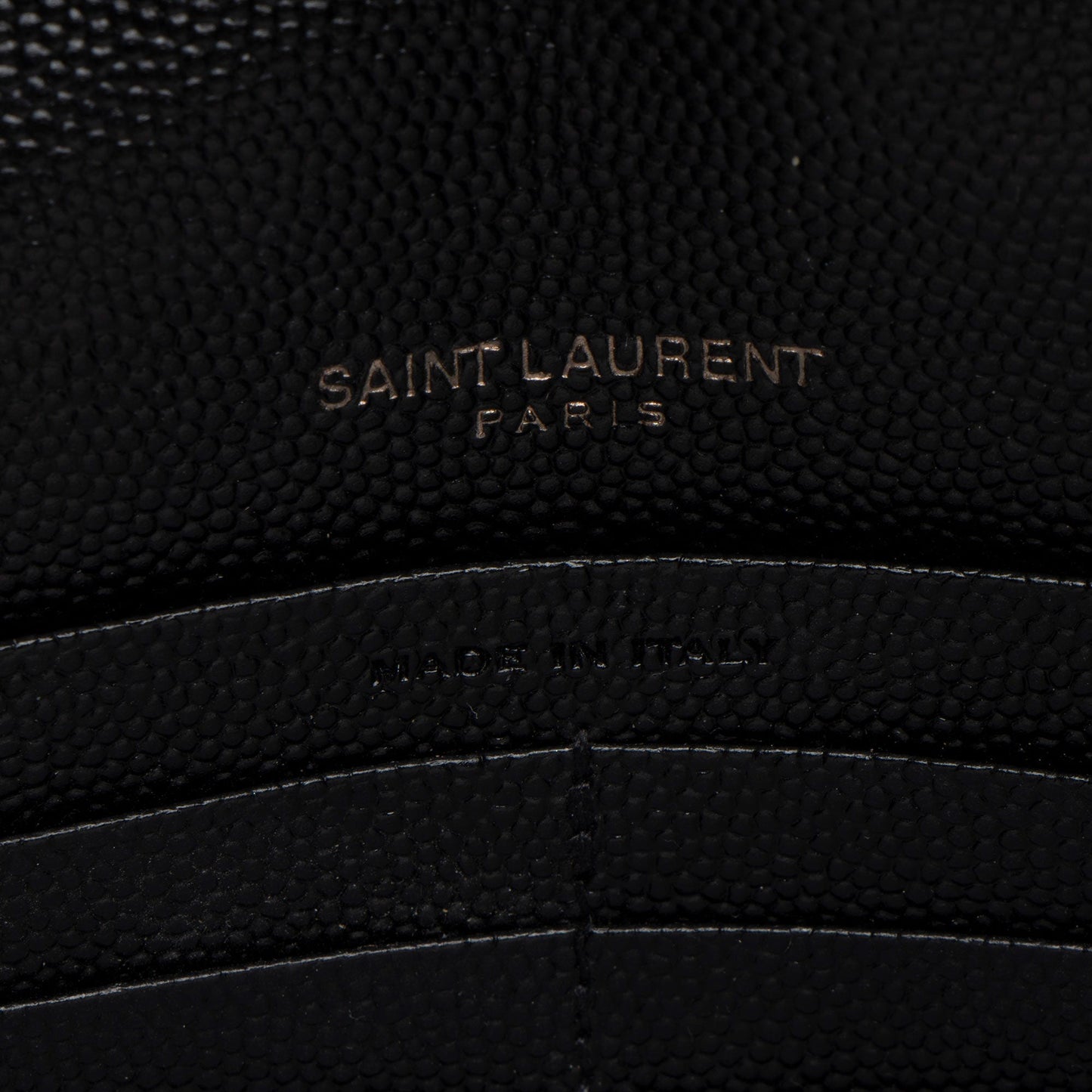 Saint Laurent Matelasse Grain de Poudre Monogram Envelope Chain Wallet xHzUT8