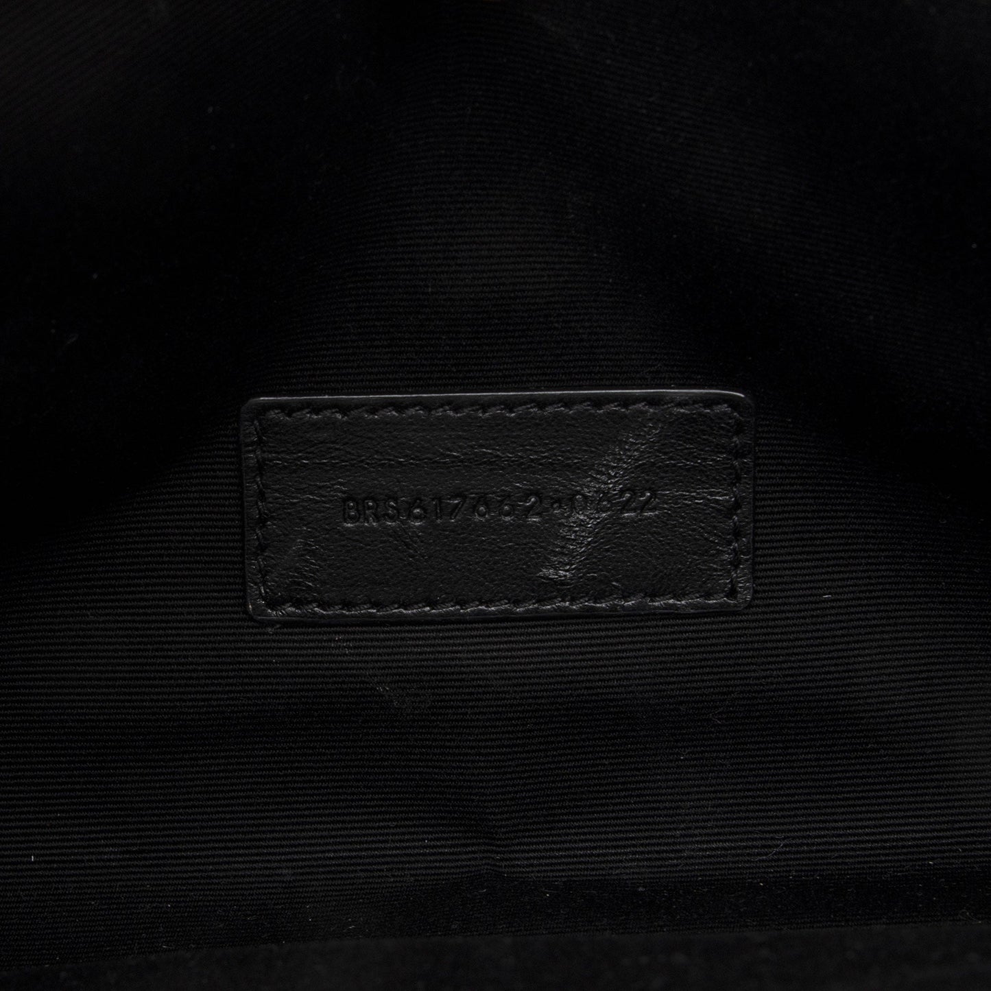 Saint Laurent Matelasse Grain de Poudre Monogram Envelope Pouch H63Wlo