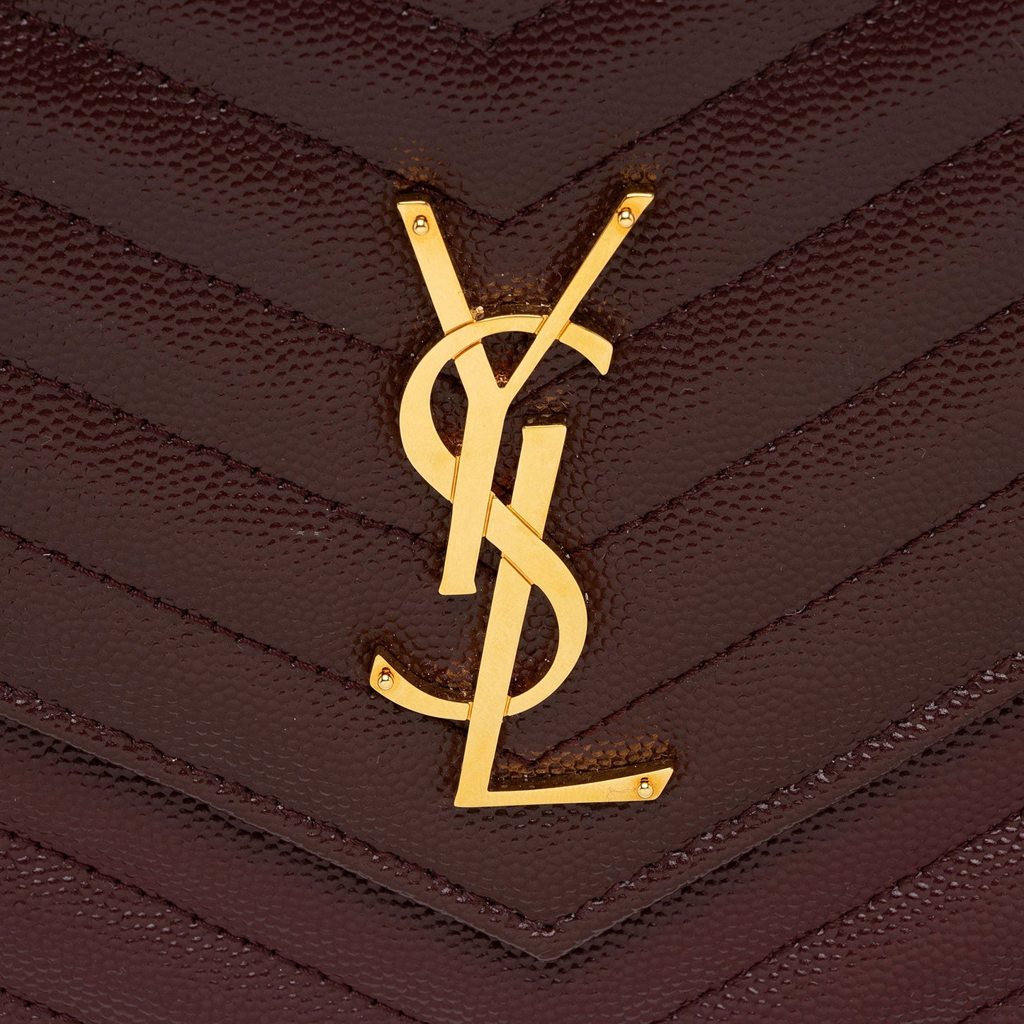 Saint Laurent Matelasse Grain de Poudre Monogram Envelope Pouch lz1cXR