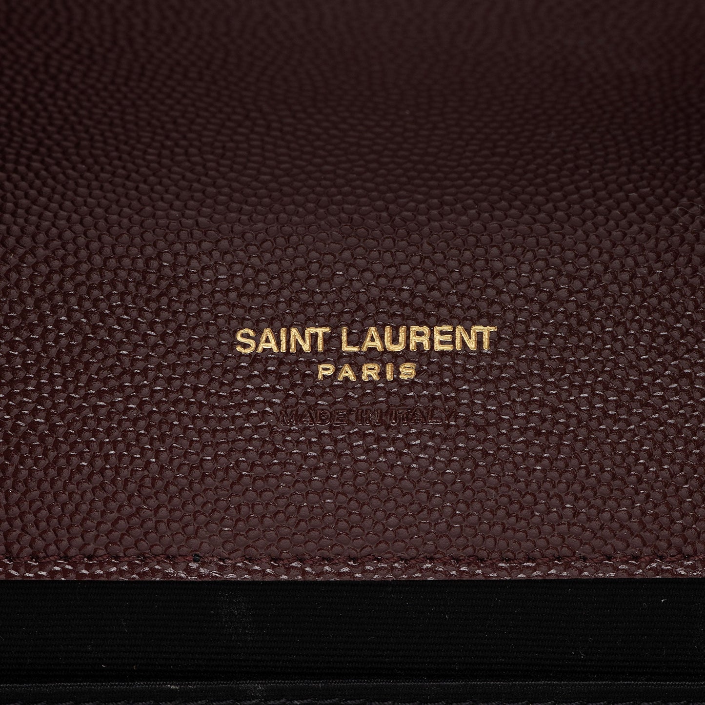 Saint Laurent Matelasse Grain de Poudre Monogram Envelope Pouch lz1cXR