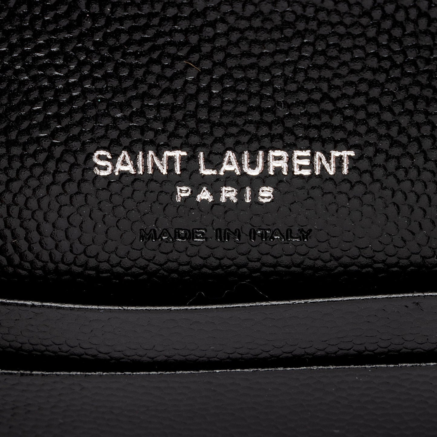 Saint Laurent Matelasse Grain de Poudre Monogram Envelope Small Wallet IW3B5H