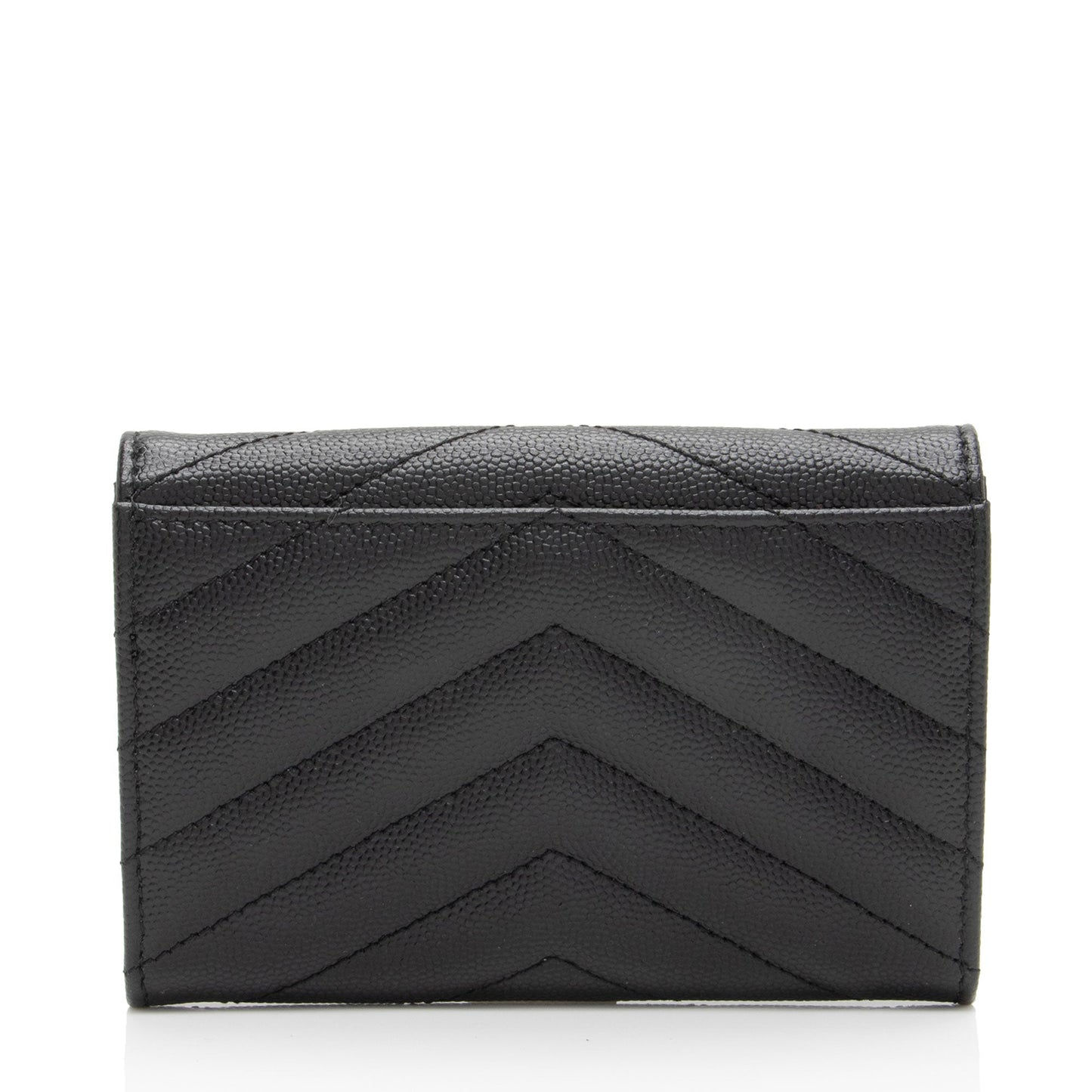 Saint Laurent Matelasse Grain de Poudre Monogram Envelope Small Wallet zEUzOS