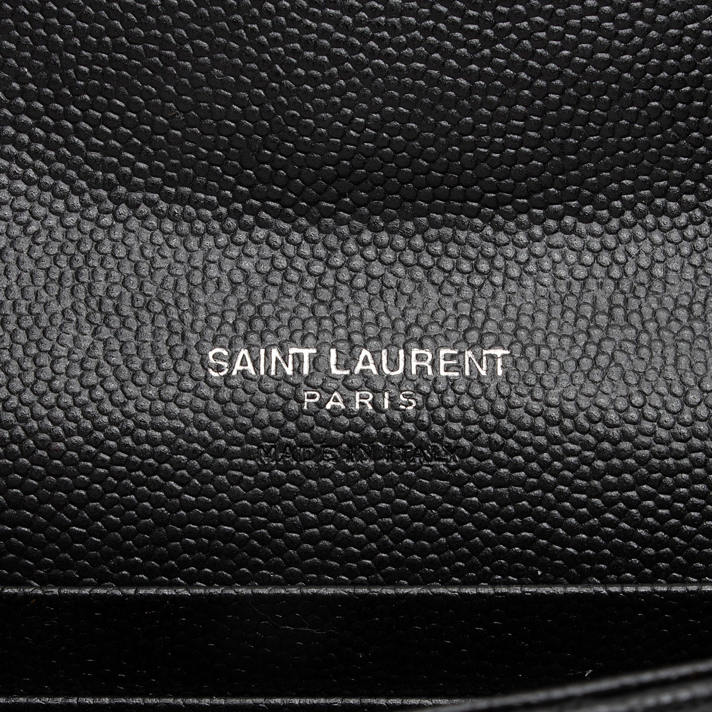 Saint Laurent Matelasse Grain de Poudre Monogram Envelope Small Wallet zEUzOS