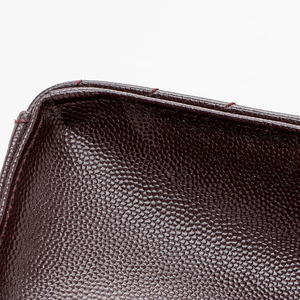Saint Laurent Matelasse Grain de Poudre Monogram Large Shoulder Bag 18343
