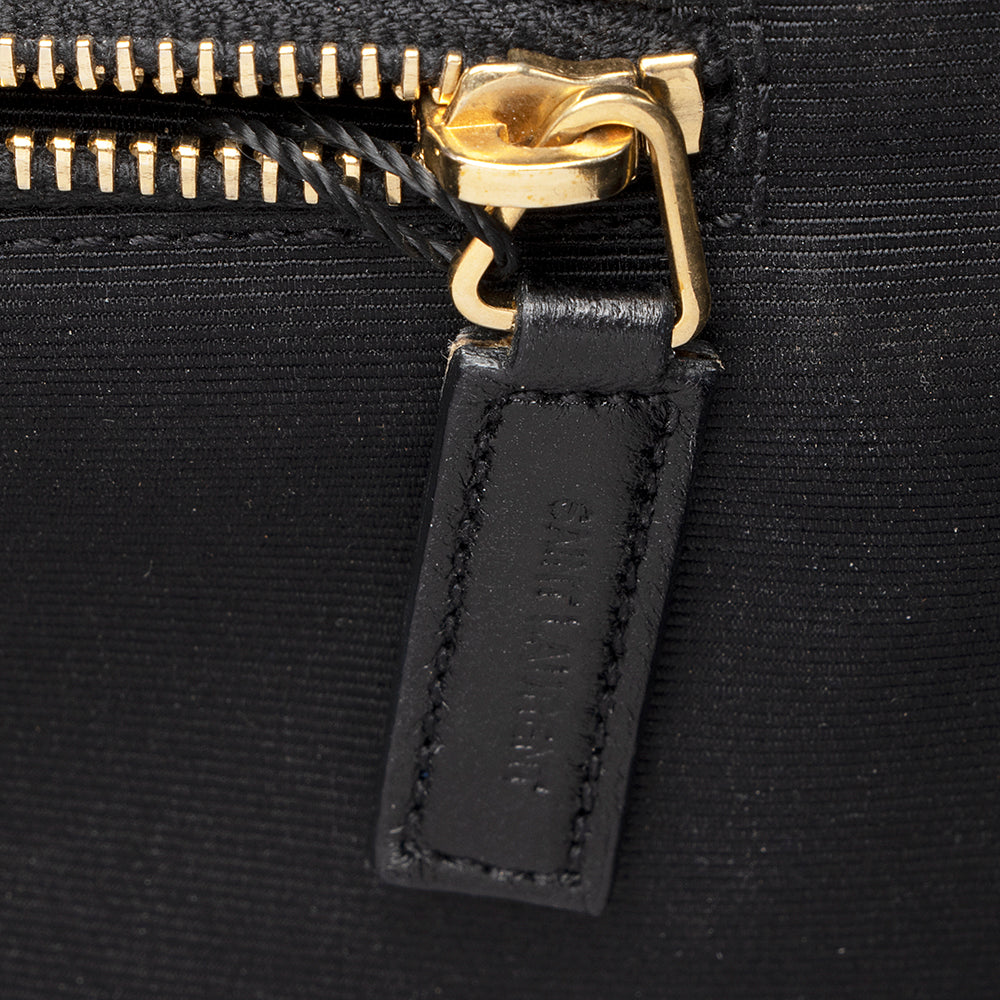 Saint Laurent Matelasse Grain de Poudre Monogram Large Shoulder Bag 21620
