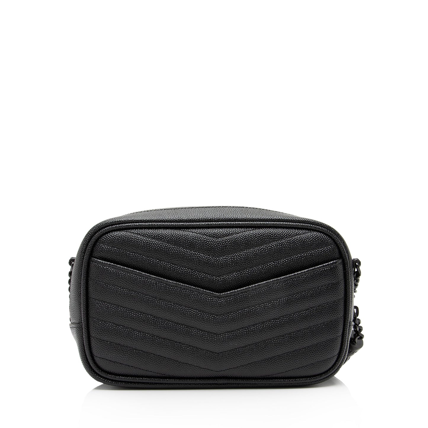 Saint Laurent Matelasse Grain de Poudre Monogram Lou Mini Camera Bag 1WB10U