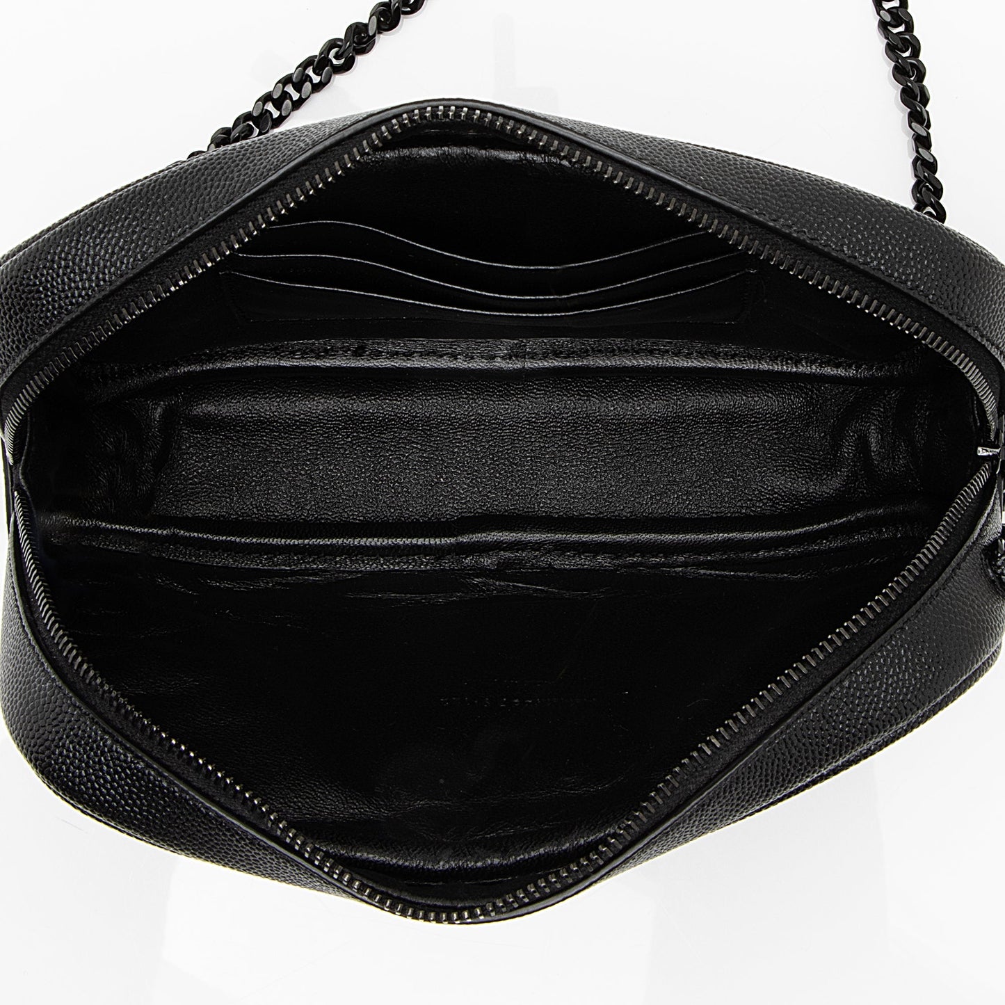 Saint Laurent Matelasse Grain de Poudre Monogram Lou Mini Camera Bag OVTrYb