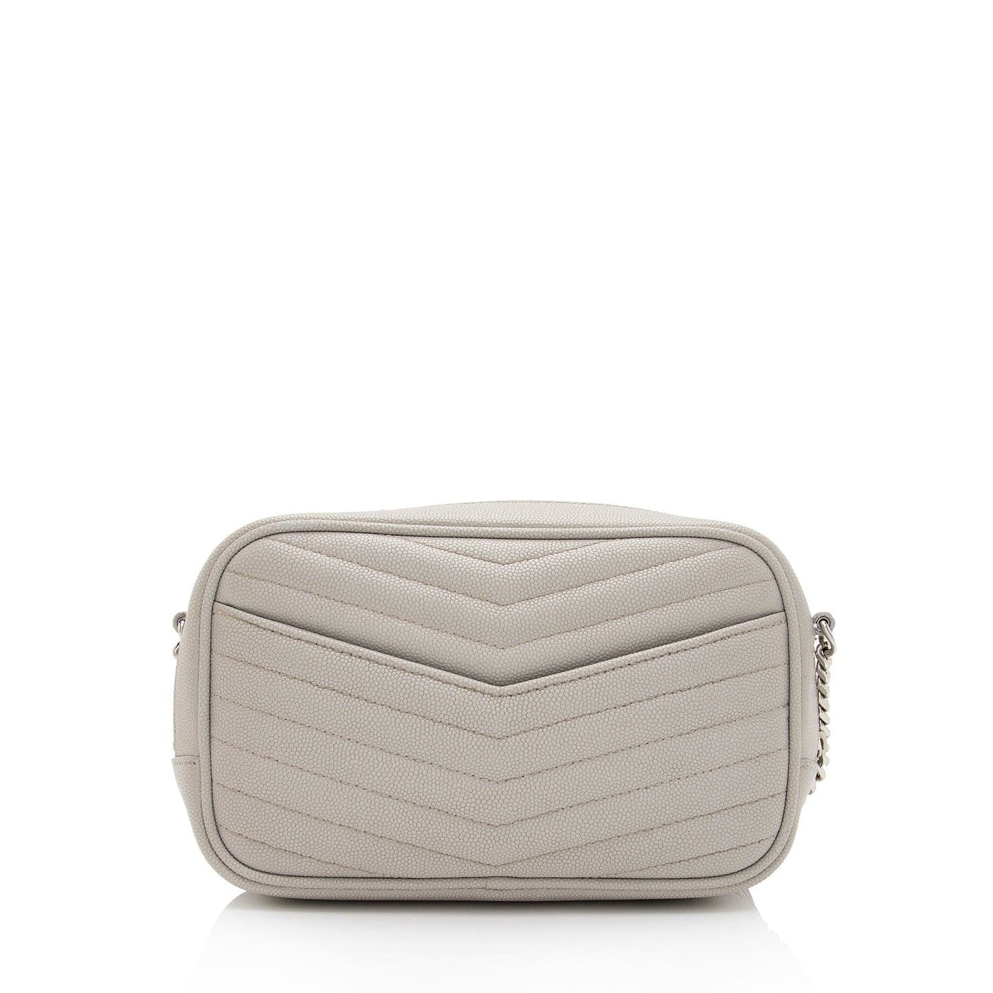 Saint Laurent Matelasse Grain de Poudre Monogram Lou Mini Camera Bag kKekCc