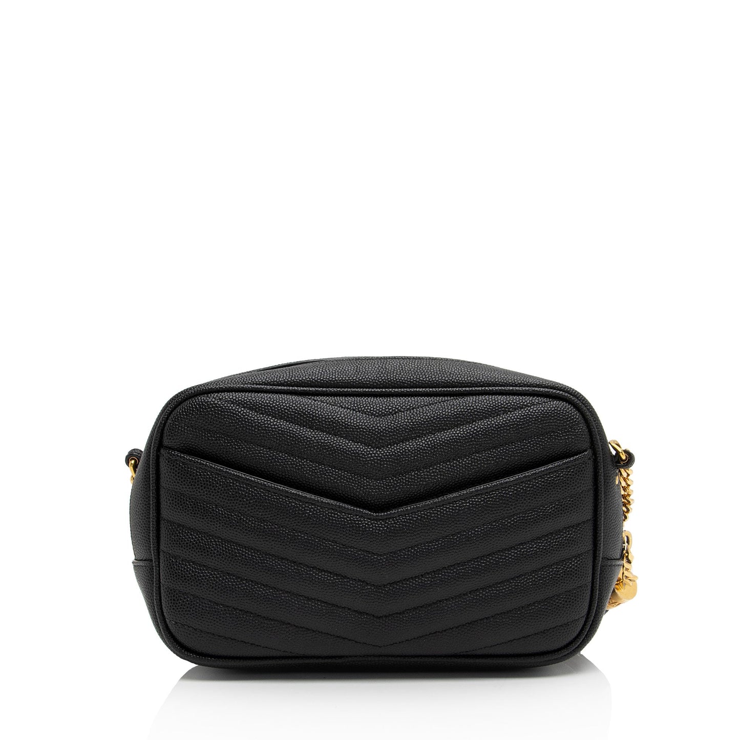 Saint Laurent Matelasse Grain de Poudre Monogram Lou Mini Camera Bag mLGuHp