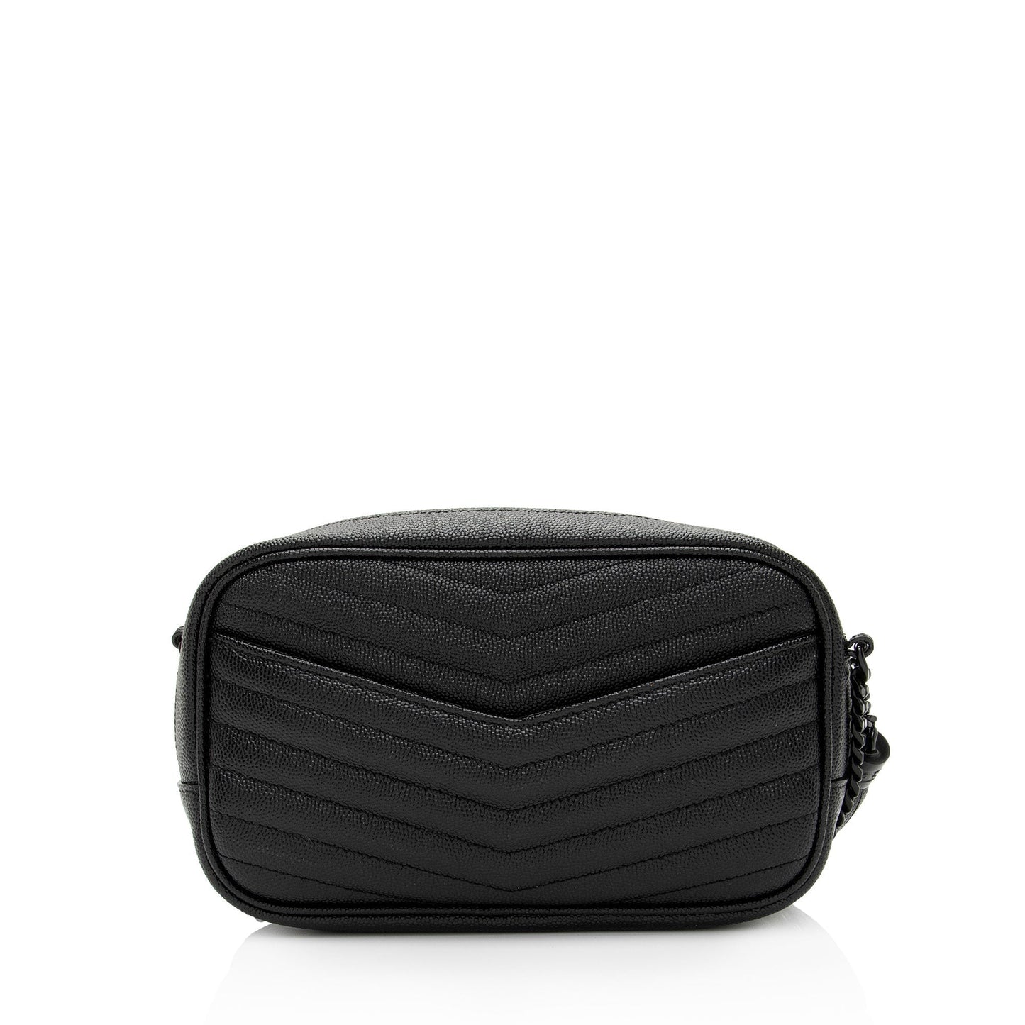 Saint Laurent Matelasse Grain de Poudre Monogram Lou Mini Camera Bag CGmBSW