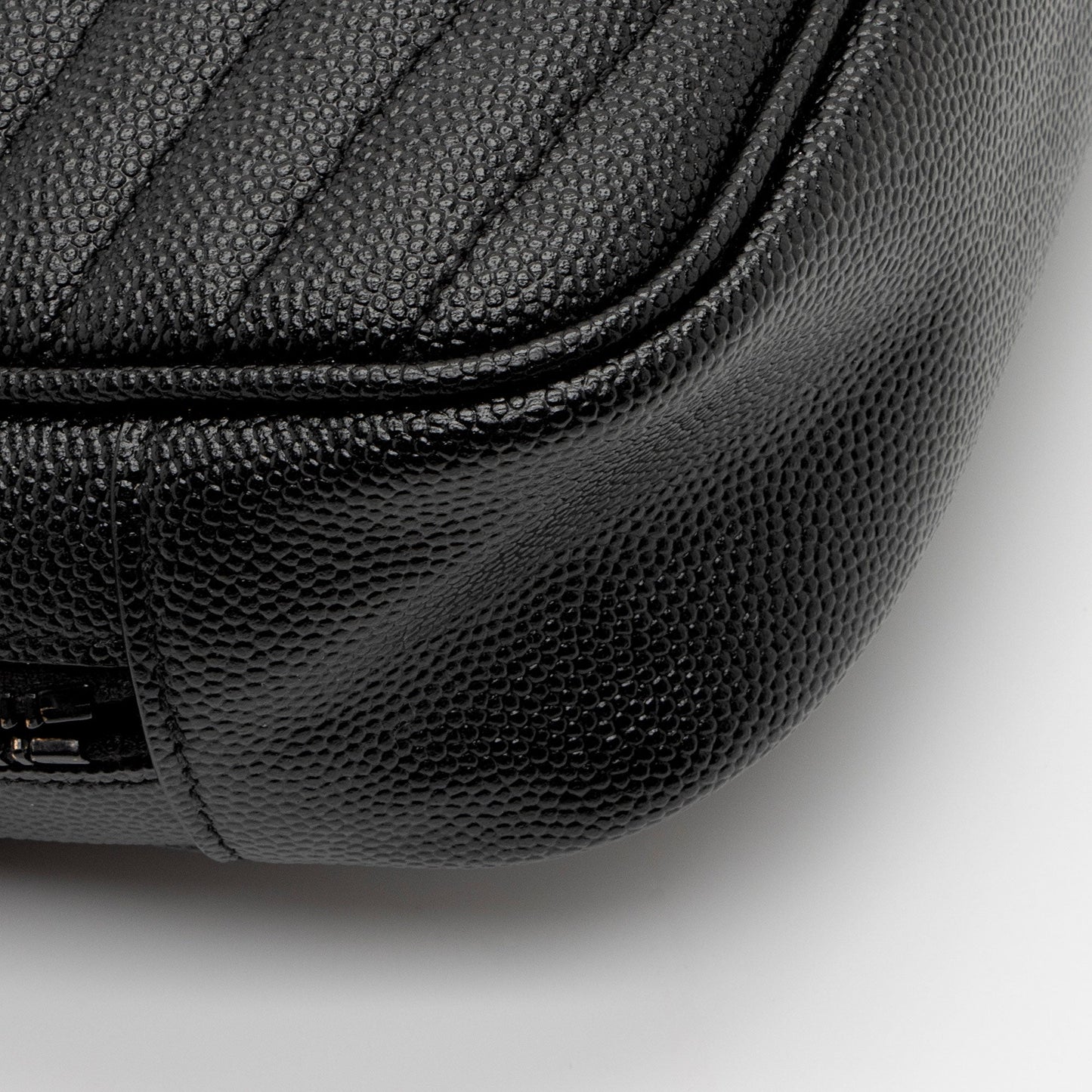 Saint Laurent Matelasse Grain de Poudre Monogram Lou Mini Camera Bag CGmBSW