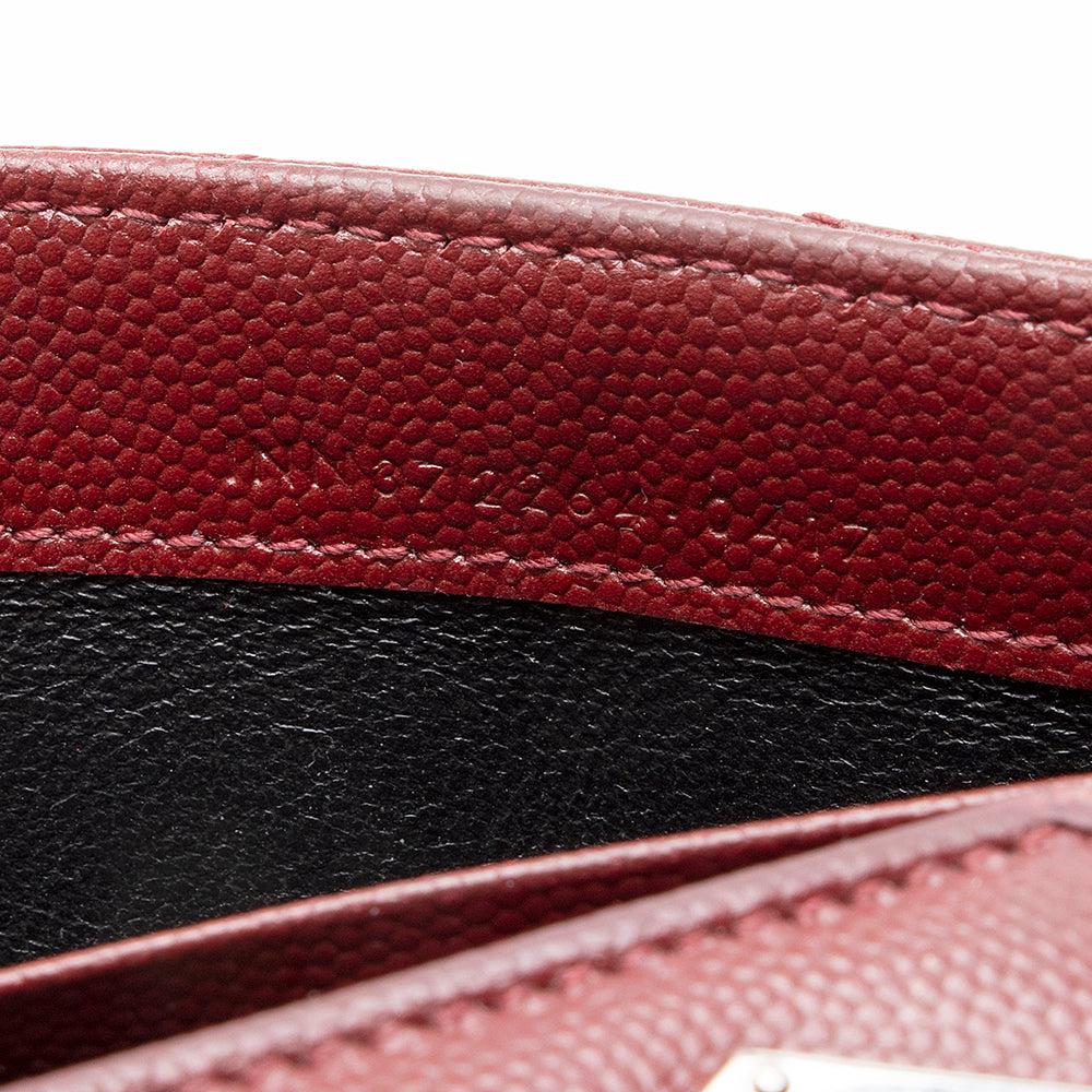 Saint Laurent Matelasse Grain de Poudre Monogram Wallet 18247