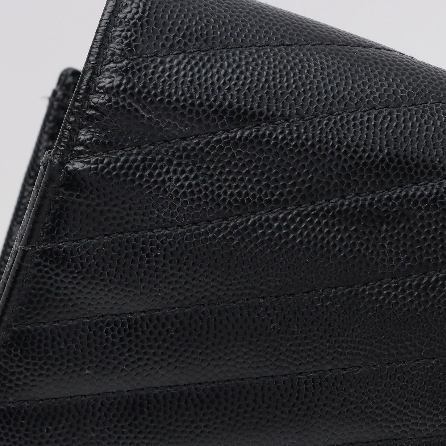 Saint Laurent Matelasse Grain de Poudre Monogram Wallet YZtdVY