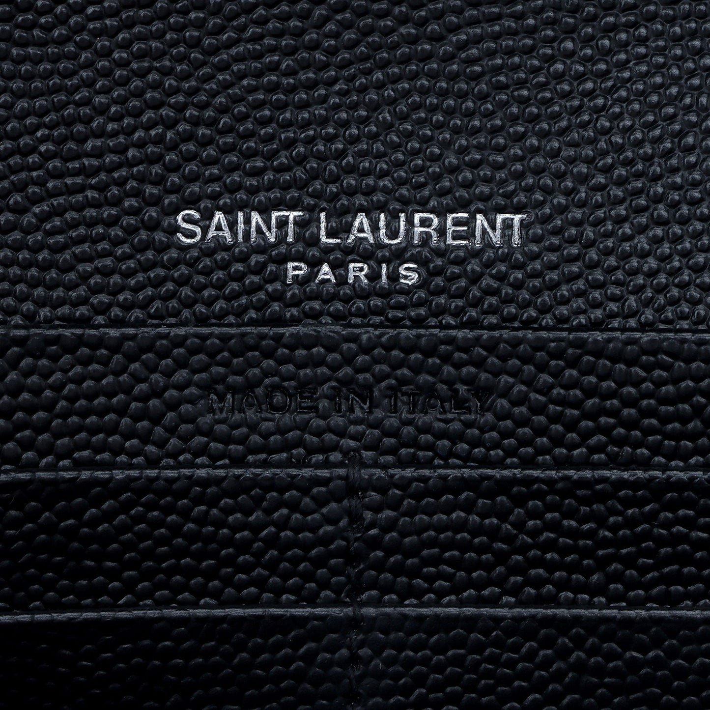 Saint Laurent Matelasse Grain de Poudre Monogram Wallet YZtdVY