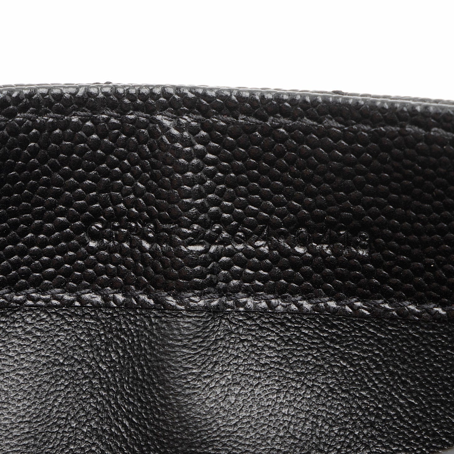 Saint Laurent Matelasse Grain de Poudre Monogram Wallet XsSTMO