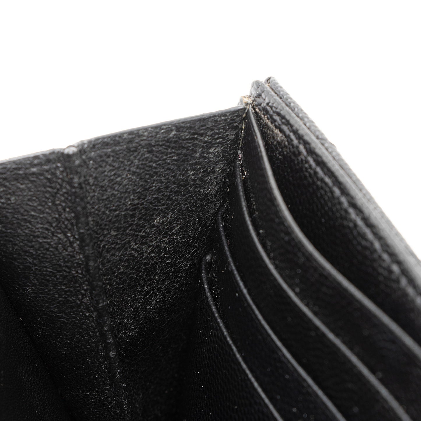 Saint Laurent Matelasse Grain de Poudre Monogram Wallet XsSTMO