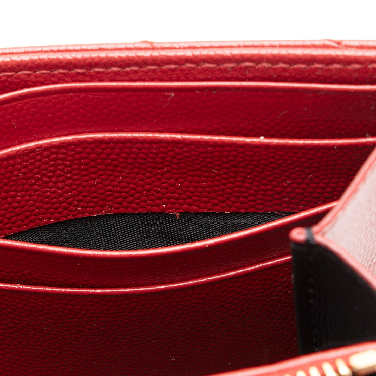 Saint Laurent Matelasse Grain de Poudre Monogram Wallet dJjYdi