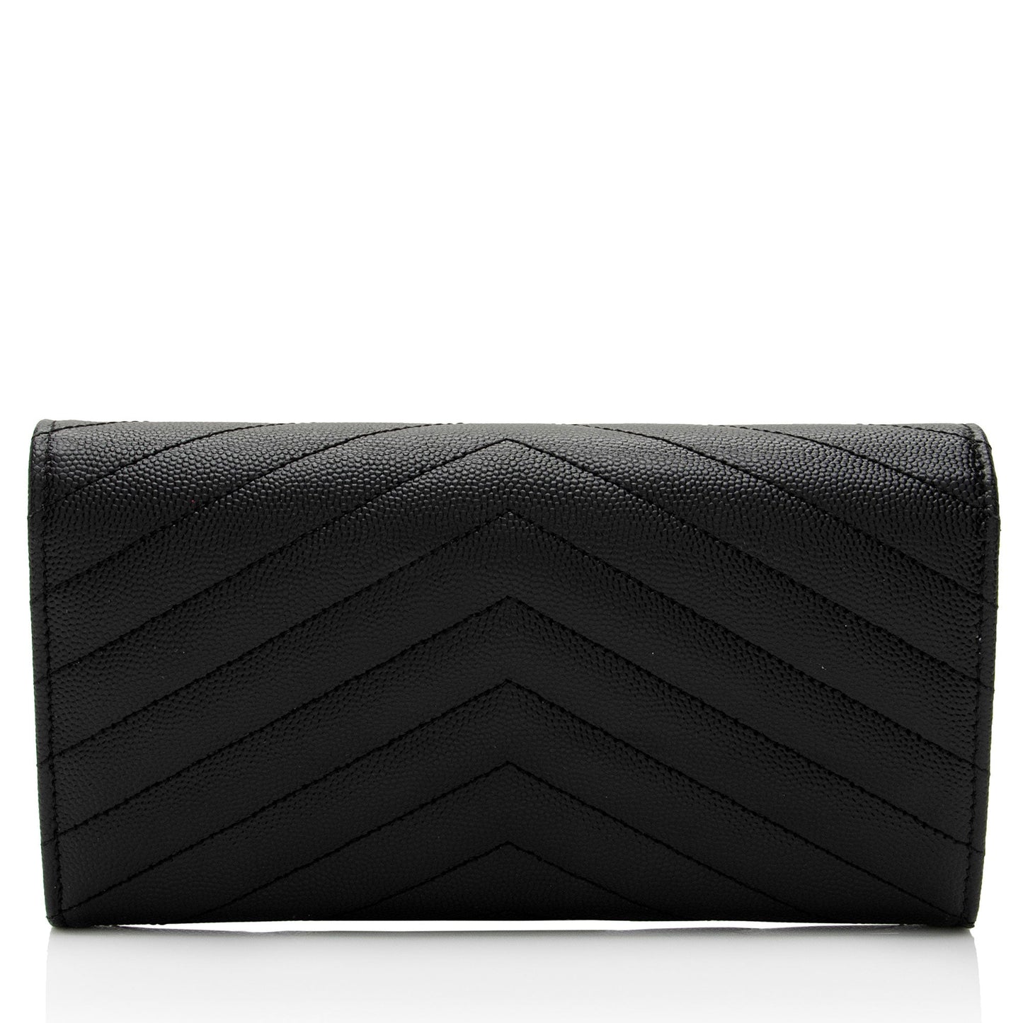 Saint Laurent Matelasse Grain de Poudre Monogram Wallet gZz6IY
