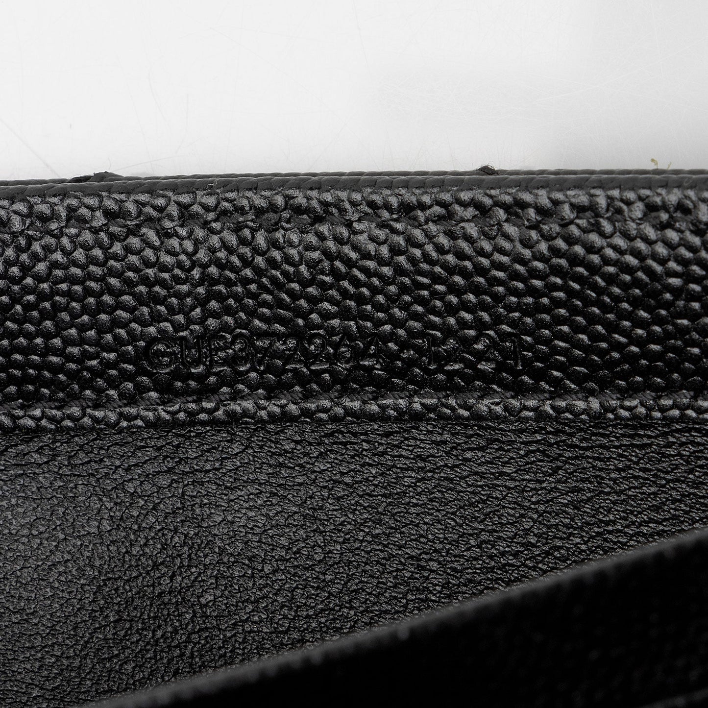Saint Laurent Matelasse Grain de Poudre Monogram Wallet gZz6IY