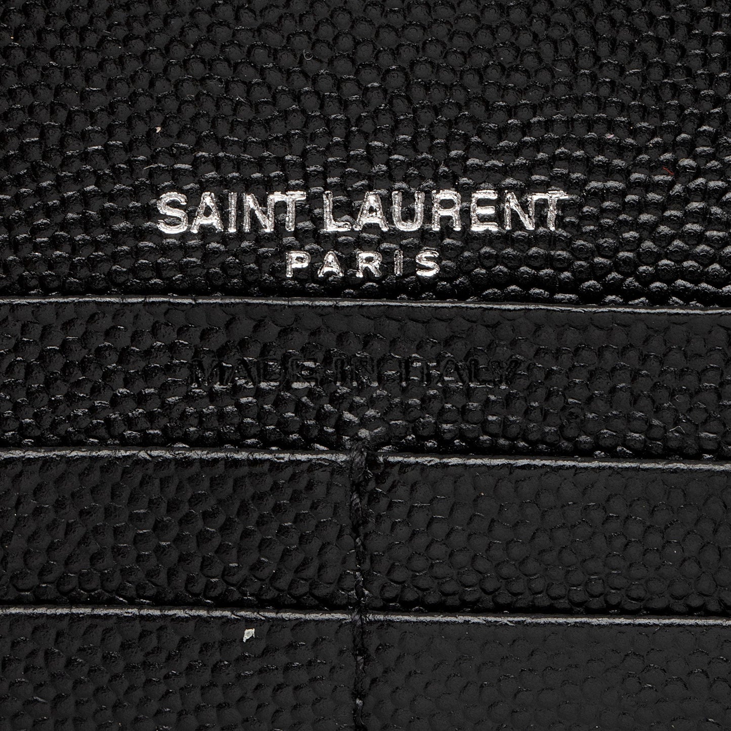 Saint Laurent Matelasse Grain de Poudre Monogram Wallet gZz6IY