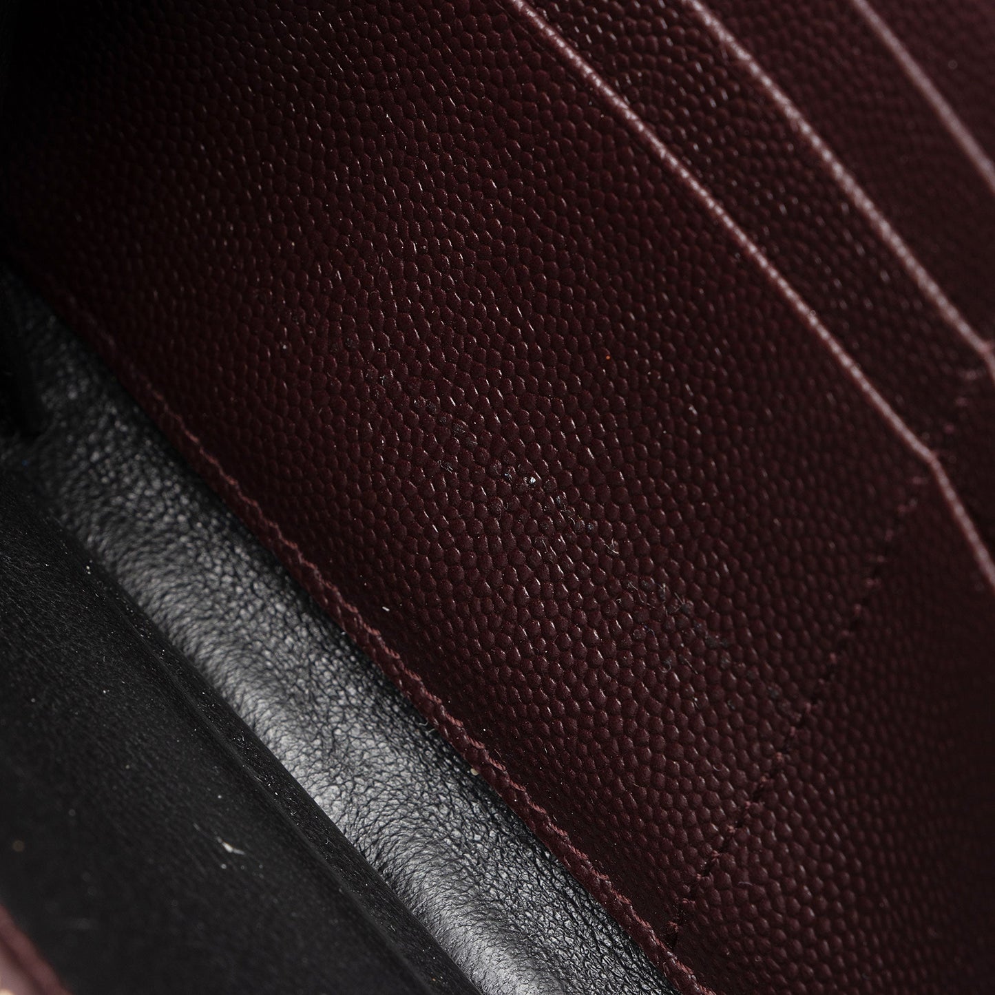 Saint Laurent Matelasse Grain de Poudre Monogram Wallet D9u1hR
