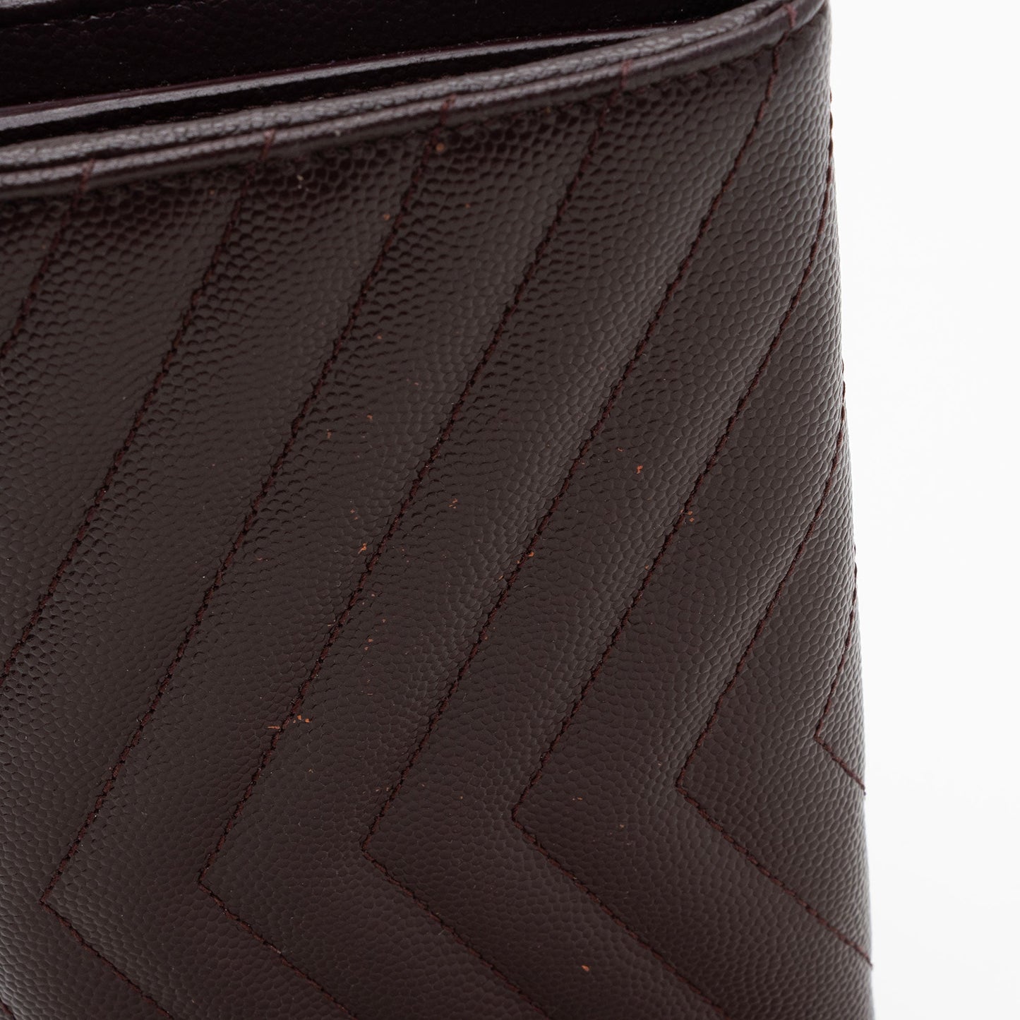Saint Laurent Matelasse Grain de Poudre Monogram Wallet D9u1hR