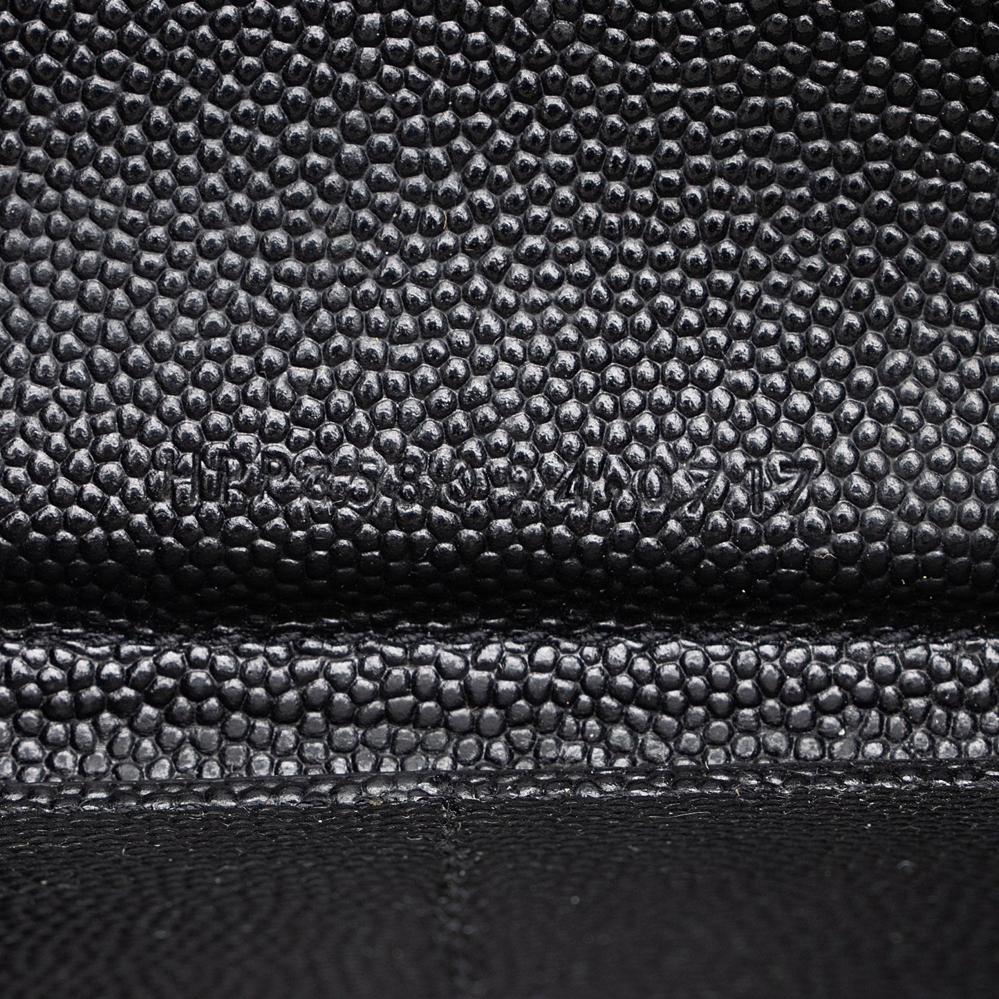 Saint Laurent Matelasse Grain de Poudre Monogram Zip Around Wallet O3K7M8