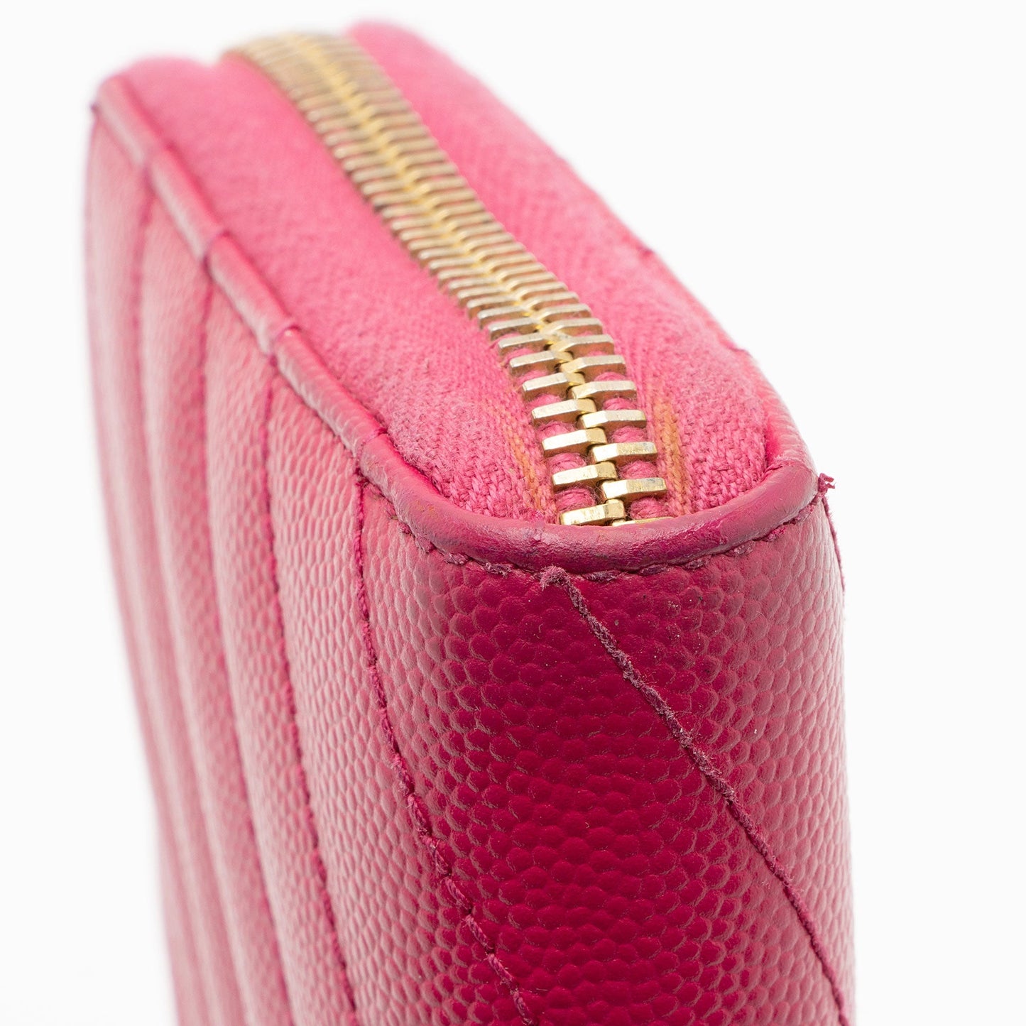 Saint Laurent Matelasse Grain de Poudre Monogram Zip Around Wallet hYPXEX