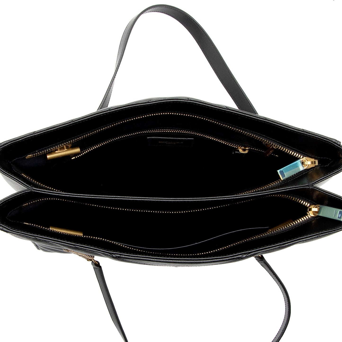 Saint Laurent Matelasse Chevron Grain de Poudre Tribeca Medium Tote OUYeug