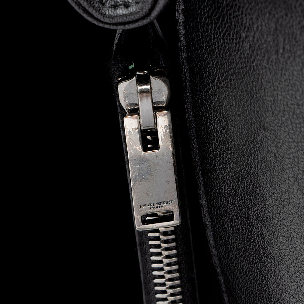 Saint Laurent Matelasse Lambskin Classic Monogram Large College Bag 18019
