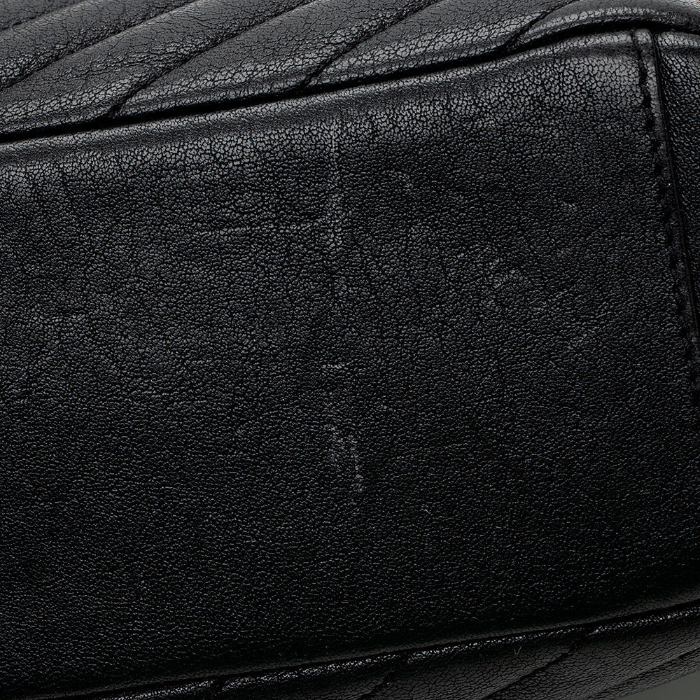 Saint Laurent Matelasse Lambskin Classic Monogram Large College Bag 18019