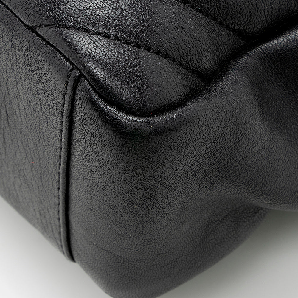 Saint Laurent Matelasse Lambskin Classic Monogram Large College Bag 18019
