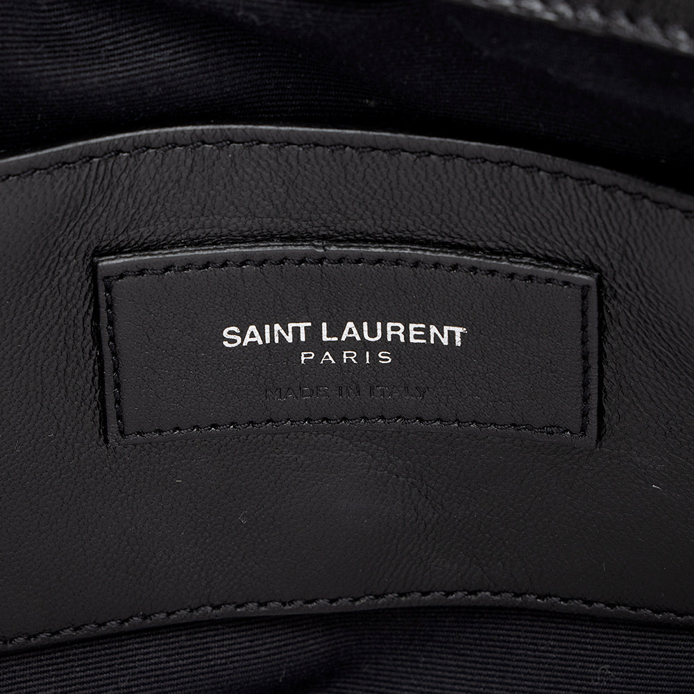 Saint Laurent Matelasse Lambskin Classic Monogram Large College Bag 18019
