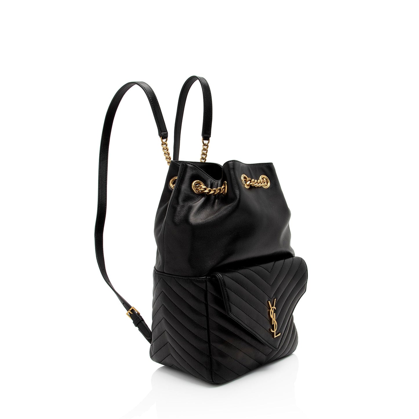 Saint Laurent Matelasse Lambskin Monogram Joe Backpack C9THXn