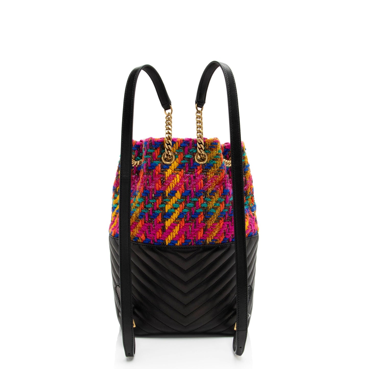Saint Laurent Matelasse Lambskin Tweed Monogram Joe Backpack akbPI0