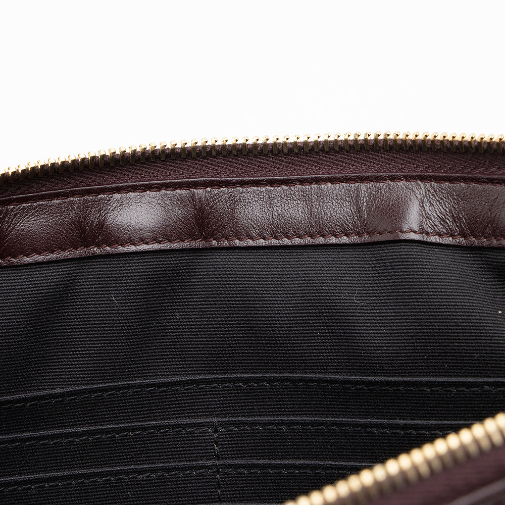 Saint Laurent Matelasse Leather Large Wristlet 16924