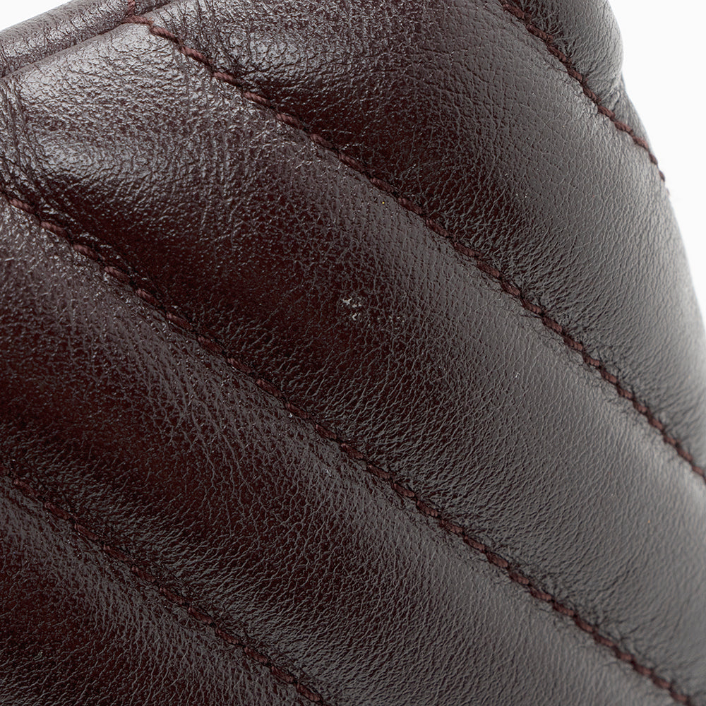 Saint Laurent Matelasse Leather Large Wristlet 16924
