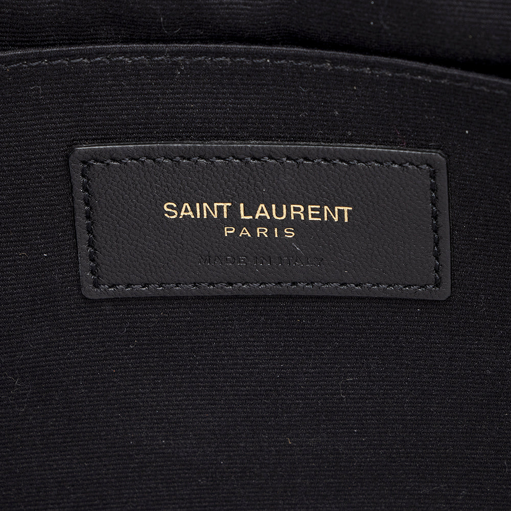 Saint Laurent Matelasse Leather Large Wristlet 16924
