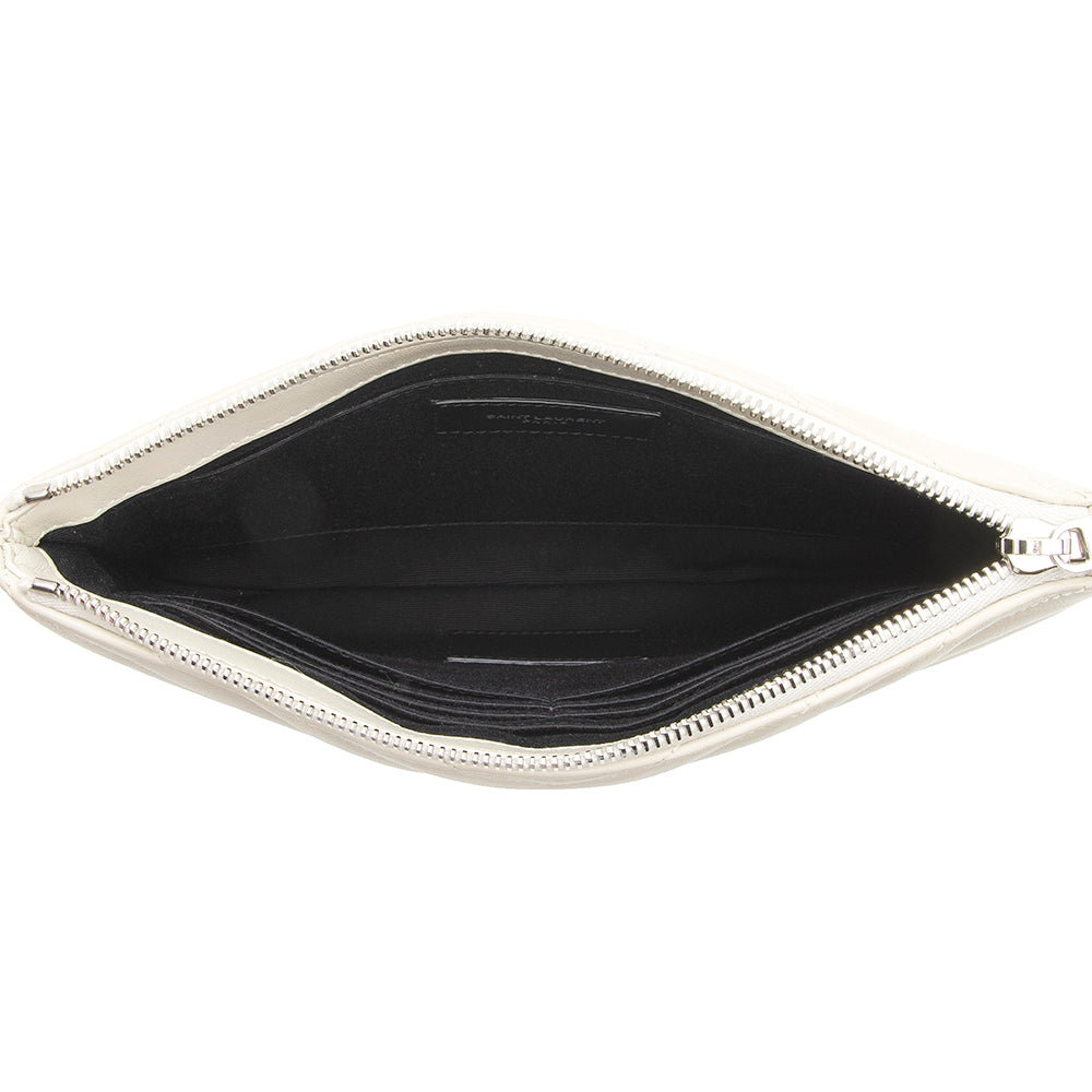 Saint Laurent Matelasse Leather Small Wristlet 20162
