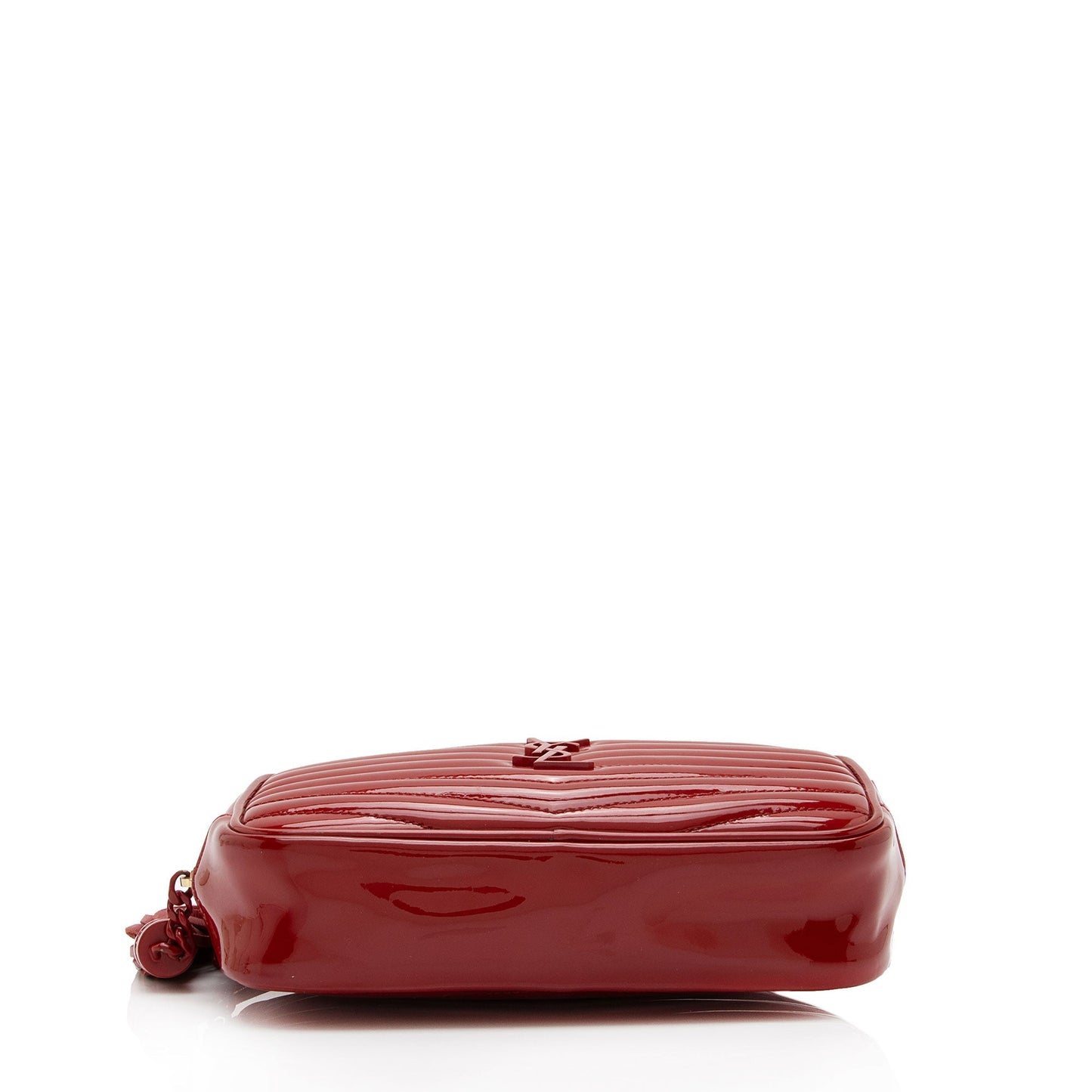 Saint Laurent Matelasse Patent Leather Monogram Lou Mini Camera Bag Z68kf0