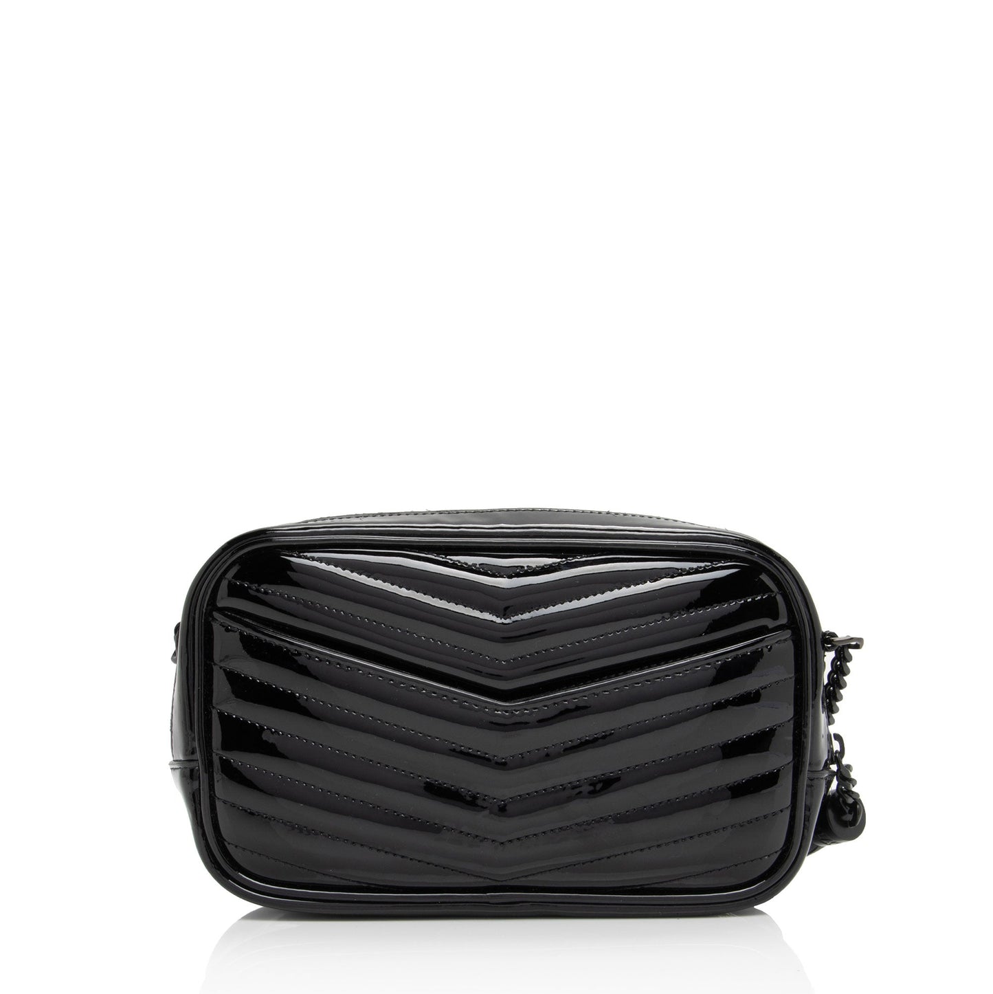 Saint Laurent Matelasse Patent Leather Monogram Lou Mini Camera Bag xwMZnb