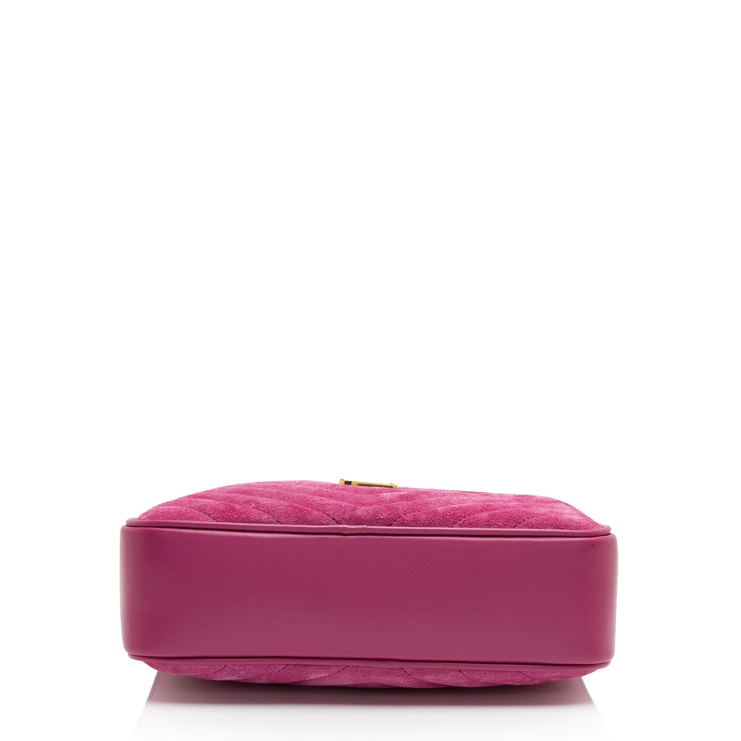 Saint Laurent Matelasse Suede Monogram Lou Camera Bag Y84S5Z