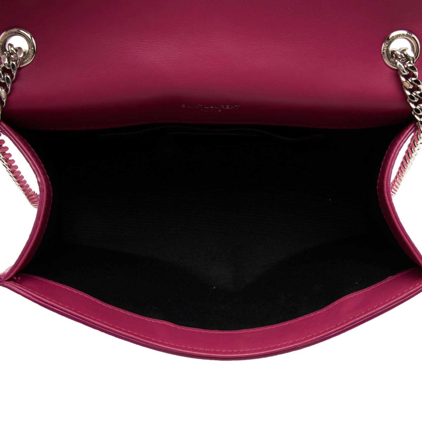 Saint Laurent Metallic Croc Embossed Leather Monogram Small Envelope Bag NH7kKe