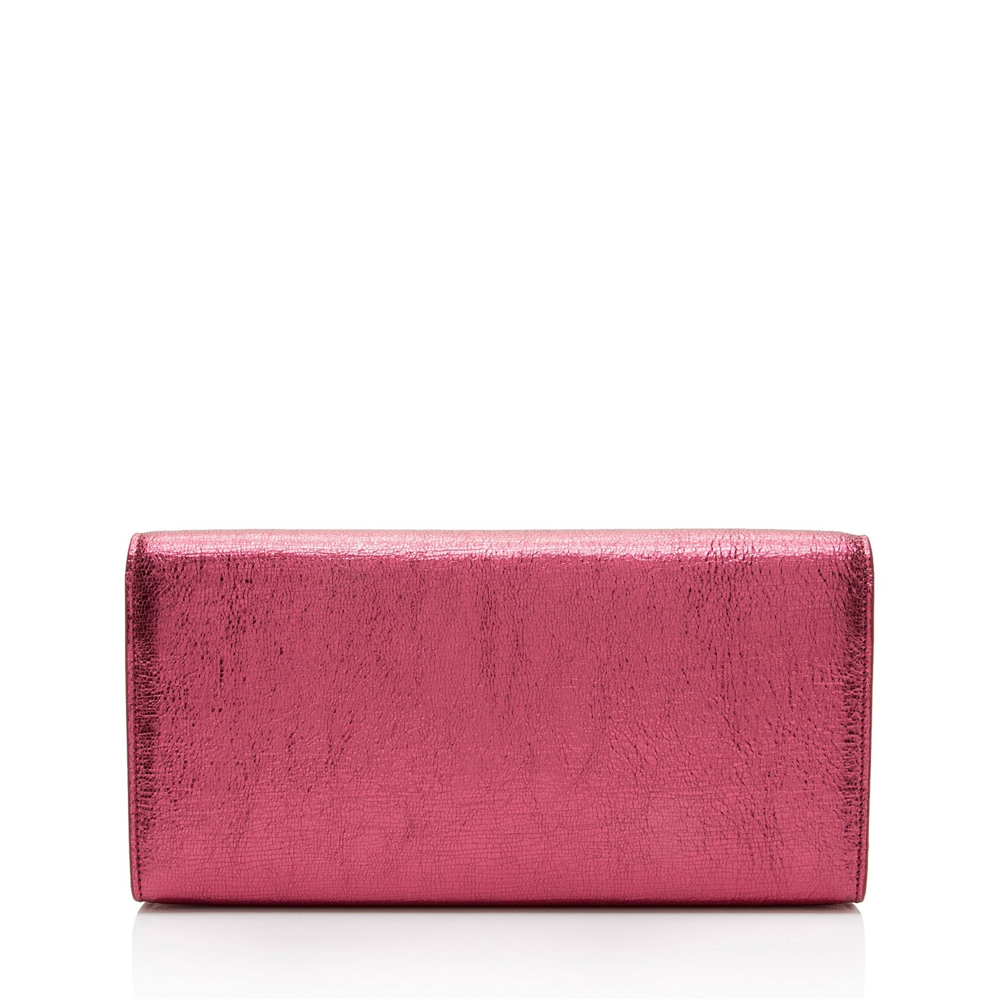Saint Laurent Metallic Leather Monogram Kate Clutch LgZdJZ