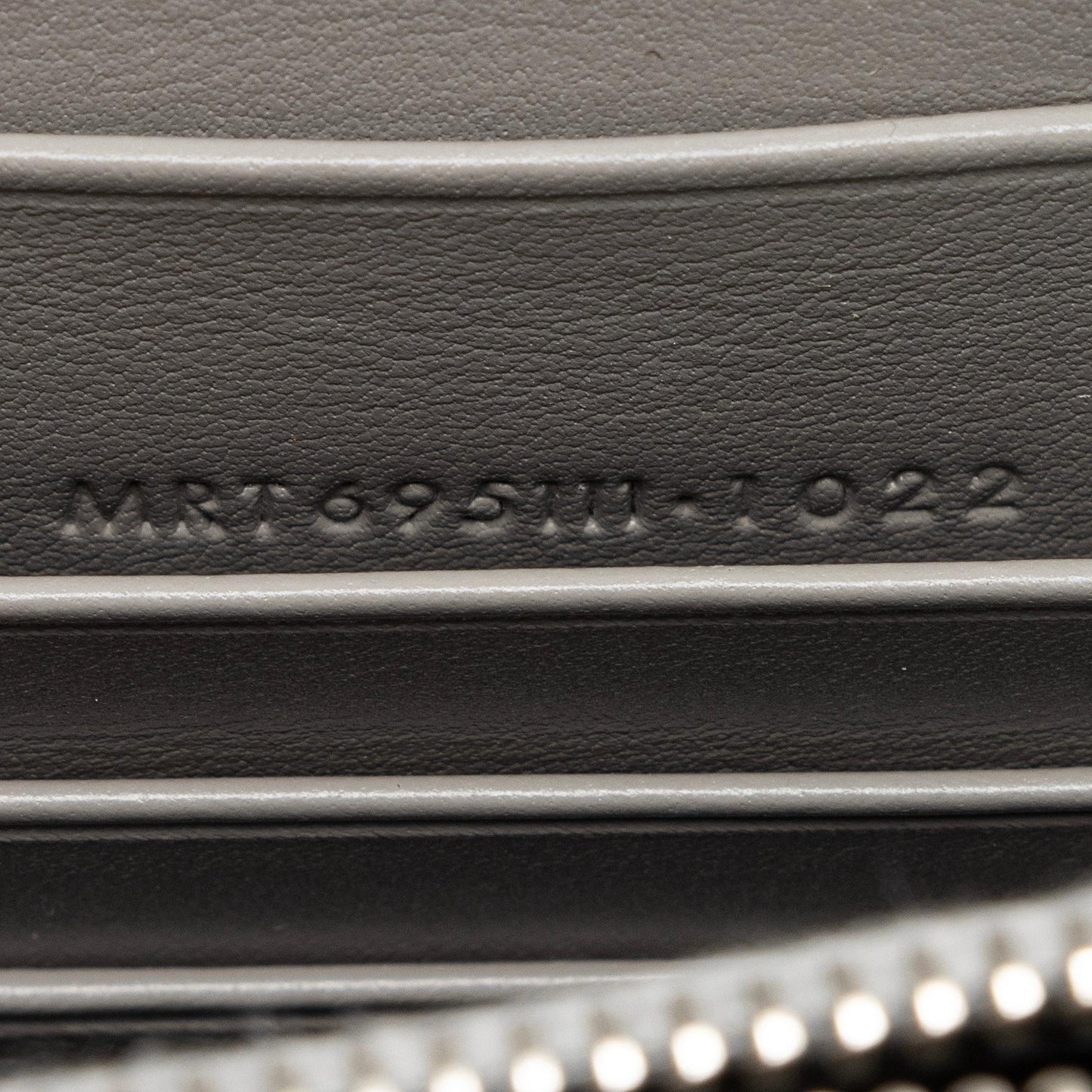Saint Laurent Metallic Leather Monogram Kate Tassel Chain Wallet L70MqM