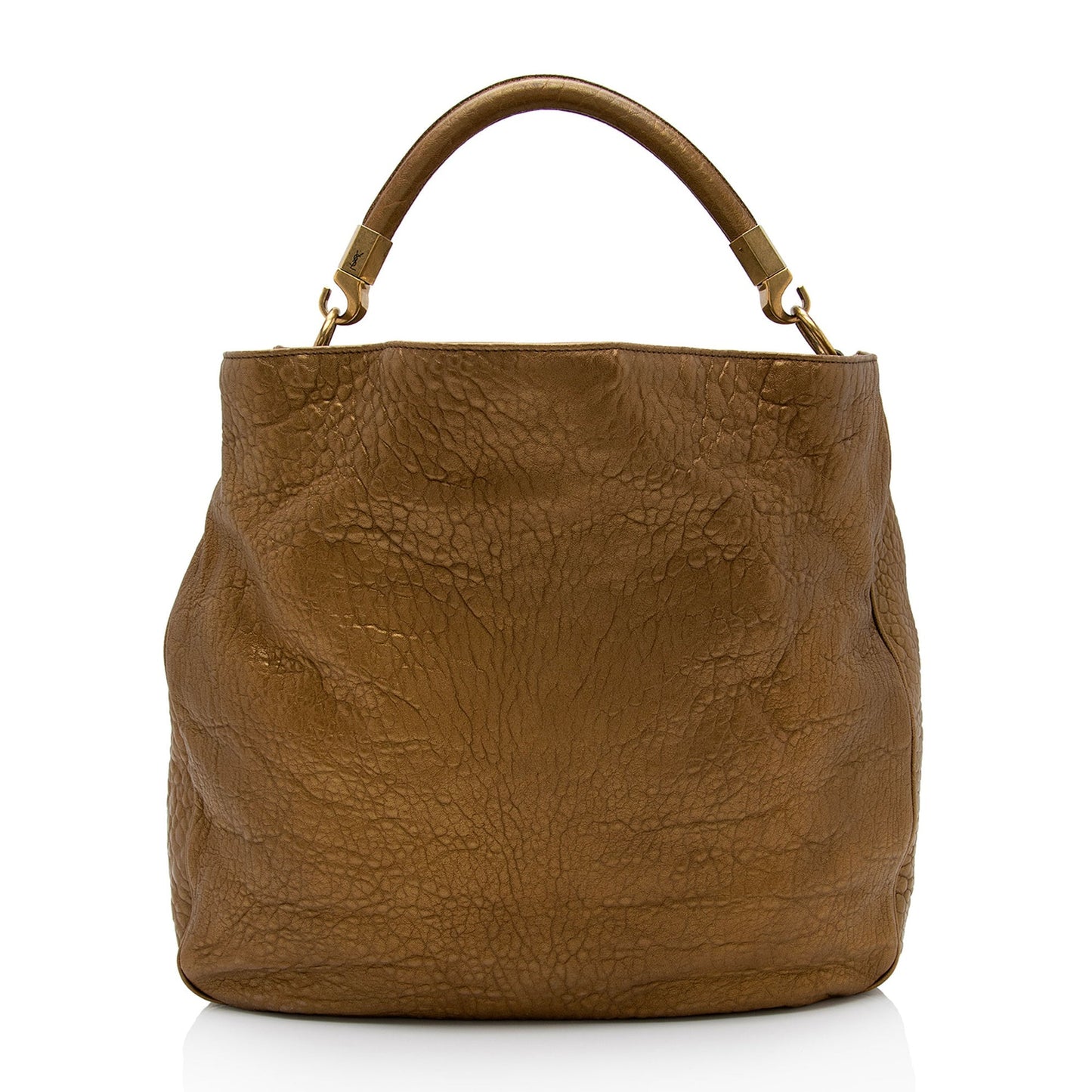 Saint Laurent Metallic Leather Roady Large Hobo 1waUqq