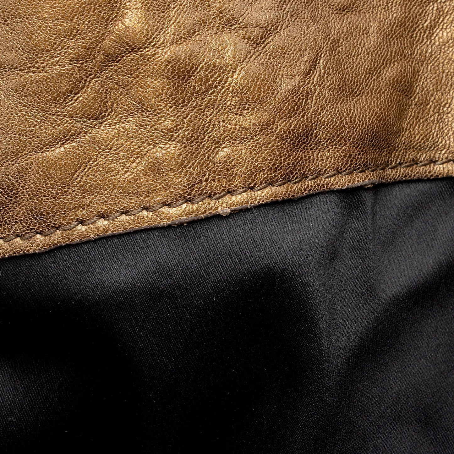 Saint Laurent Metallic Leather Roady Large Hobo 1waUqq